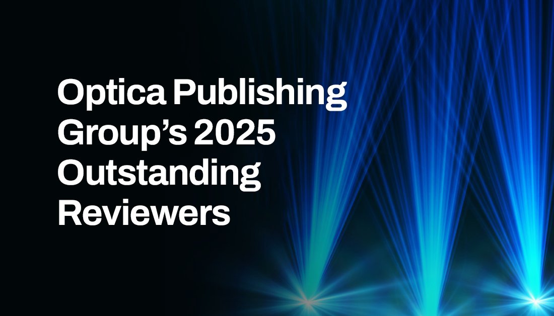 Optica Publishing Group tweet media