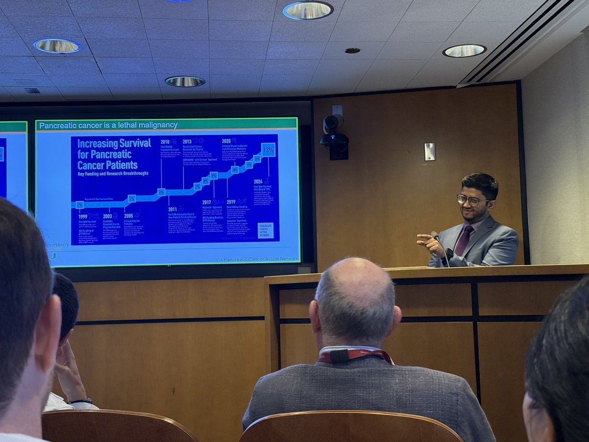 MeckerMollerMD's tweet image. Fantastic grand rounds by visiting Professor @DrJashDatta  presenting his elegant and groundbreaking work on pancreatic cancer immunology
#surgeonscientist #surgonc moving the needle forward! Congrats Jash !