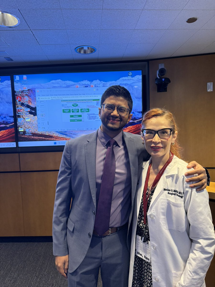 MeckerMollerMD's tweet image. Fantastic grand rounds by visiting Professor @DrJashDatta  presenting his elegant and groundbreaking work on pancreatic cancer immunology
#surgeonscientist #surgonc moving the needle forward! Congrats Jash !