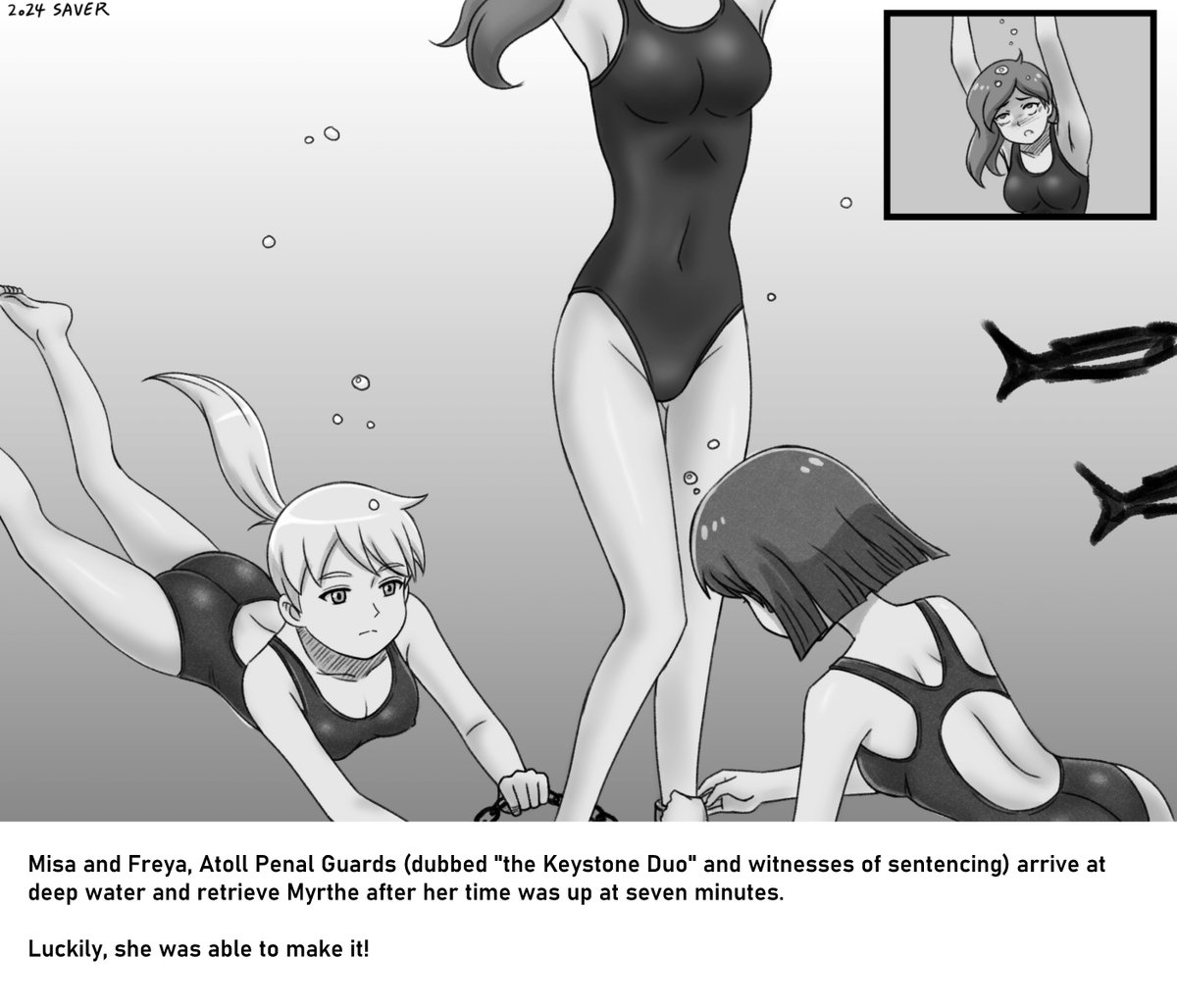#Stone_Diver #Underwater #Swimsuits #Patreon