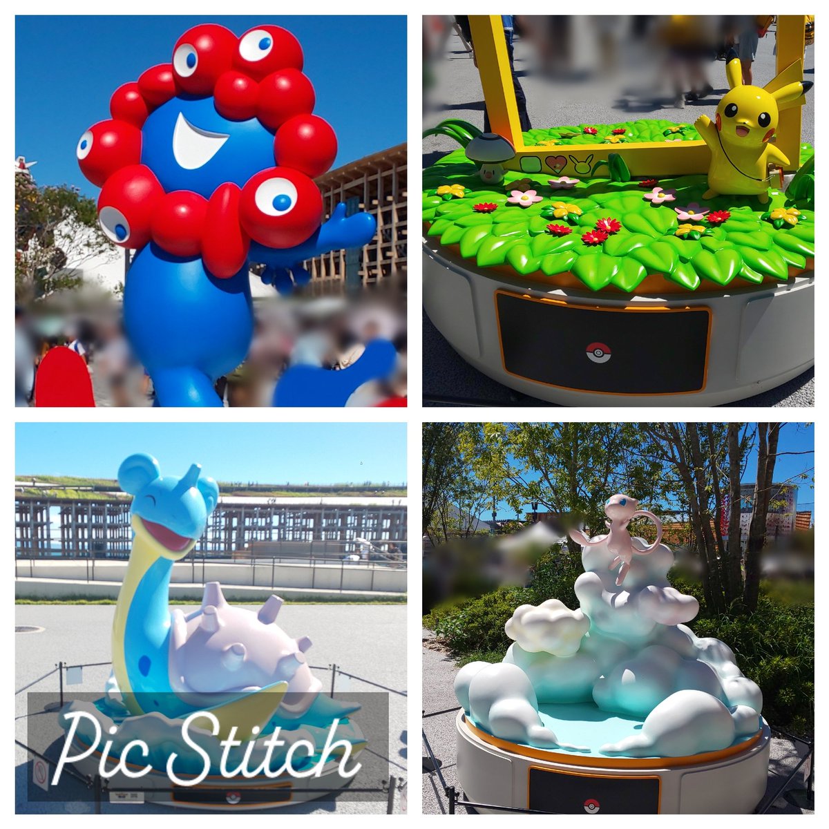 chii2_Pokemon's tweet photo. 先週 万博に行ってきました😊パビリオンは予約が取れなかったので、当日 見れる所を数ヶ所見ました✨途中からポケモンのフォトスポット探しに変更😊リングを歩く目的も達成出来て満足✨次の日はビックリする位 体が痛かったです😂 https://t.co/Yl6xfNRAFz