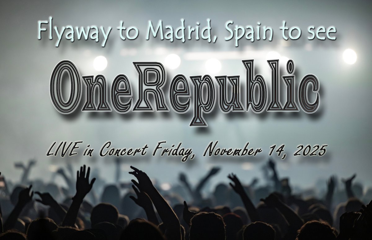 MORE1049's tweet photo. Have you heard?  MORE 104.9 is giving you the chance to win a trip to see OneRepublic LIVE in concert in Madrid, Spain!!  This is a prize of a lifetime!!  You can start entering this Monday.  Learn more...
https://t.co/Hq8FzggUts https://t.co/wHrNxURuM7