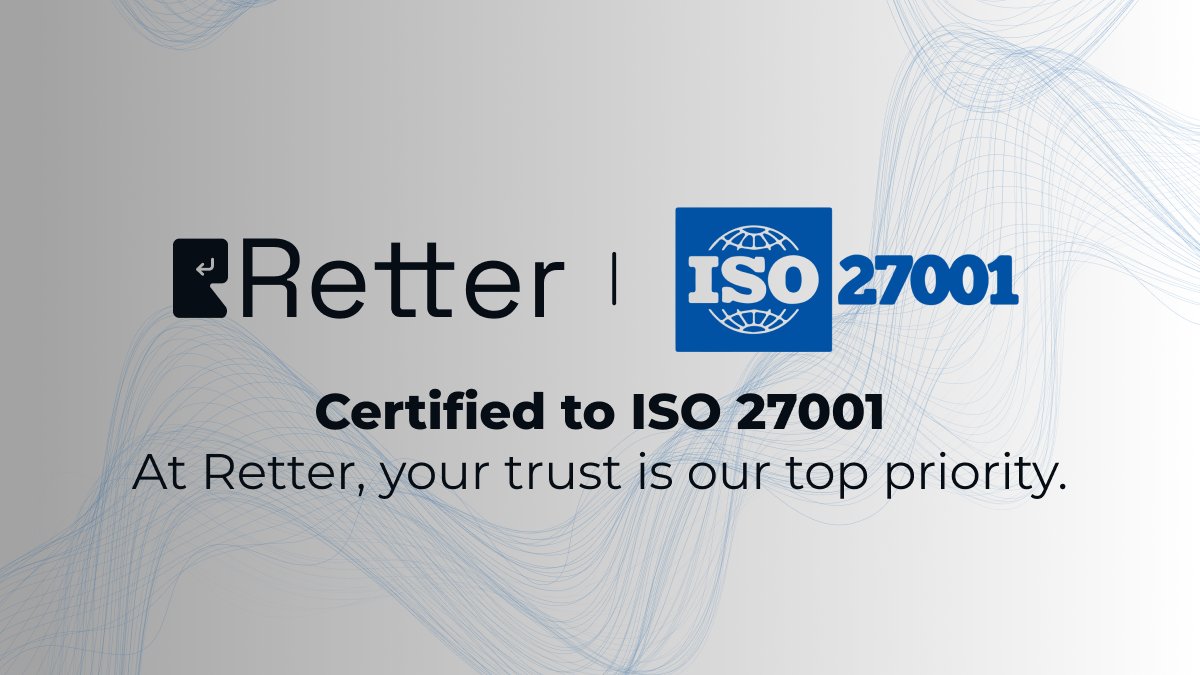 Retter is officially ISO 27001 certified!

Security isn’t an add-on for us; it’s the foundation of everything we build.
With ISO 27001, we’ve reinforced our promise to protect every line of data and every digital interaction. 
Read More : media.retter.io/4gsqjKU