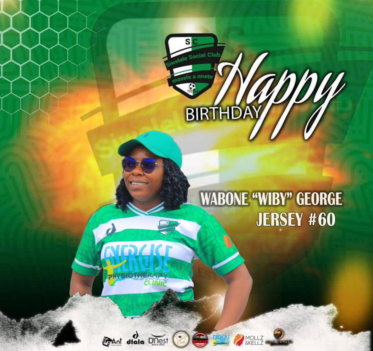 Happy birthday to our #60 Wiby 🥳🎂🎈

#KaBosweuLeBotala ⚪🟢⚫ #MaseleANnete #BWSocialClubs #NationalTeam
