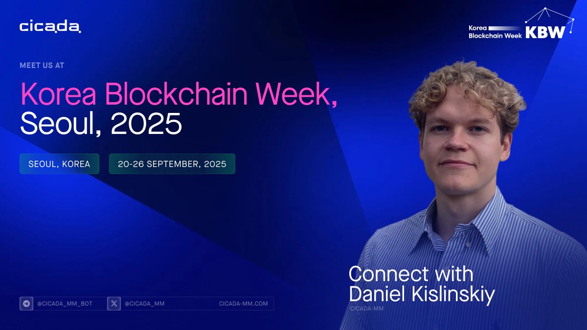 daniil_defi's tweet image. 🇰🇷I&apos;ll be in Seoul during @kbwofficial

...and you?