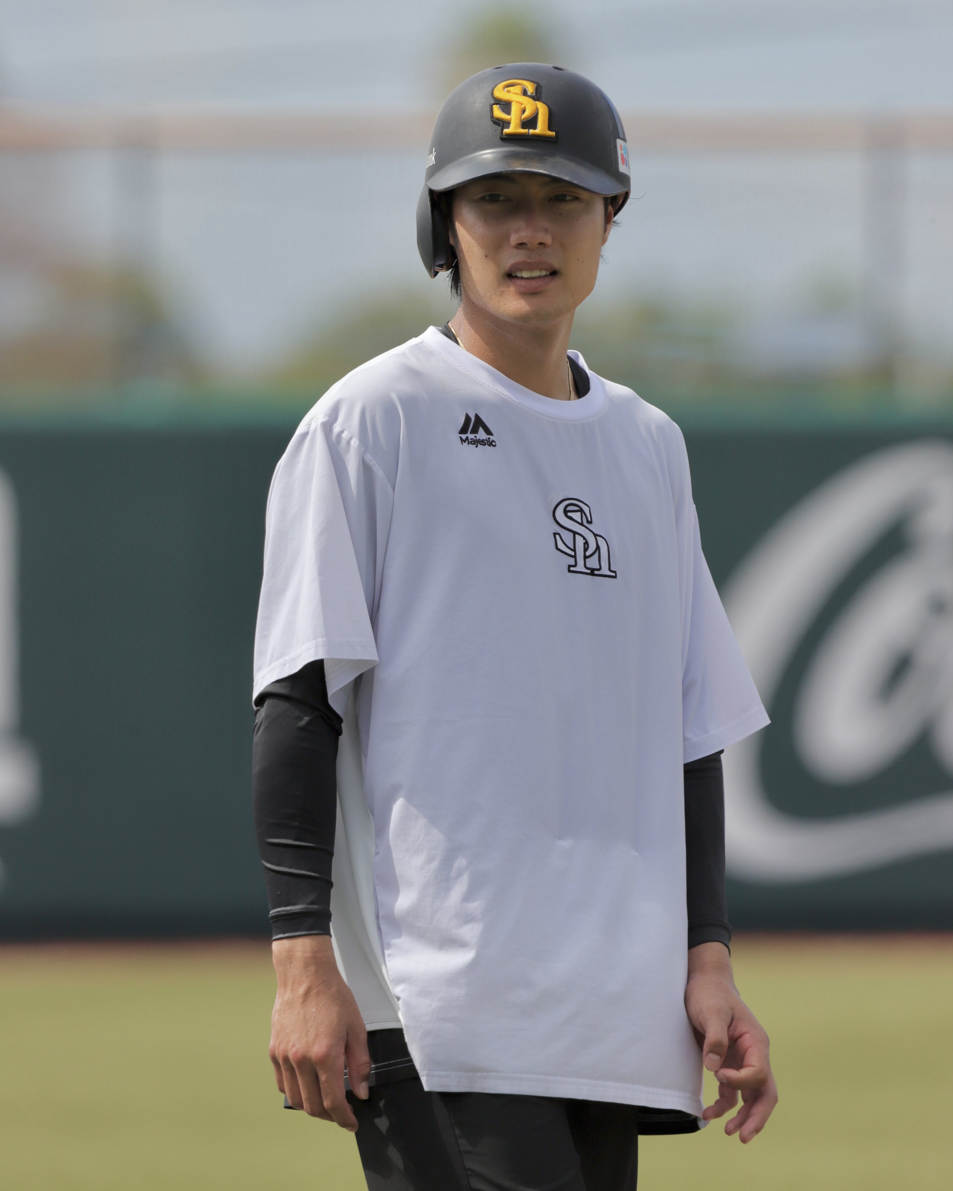 渡邉陸選手 ユニフォーム ホワイト M 渡邉陸選手ユニフォーム(福岡ソフトバンクホークス)おまけつき