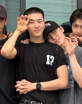 they separated these two,,,,,, we need to do something about south korea like right now .