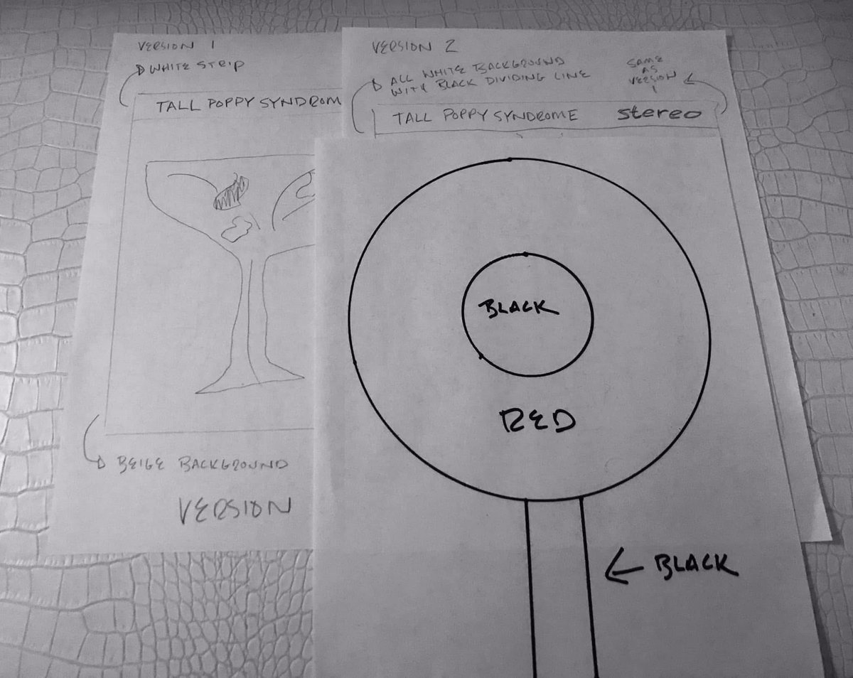 Here’s Jonathan Lea’s rough sketches for the TPS roundel and the “Come Some Christmas Eve Or Halloween” graphics.