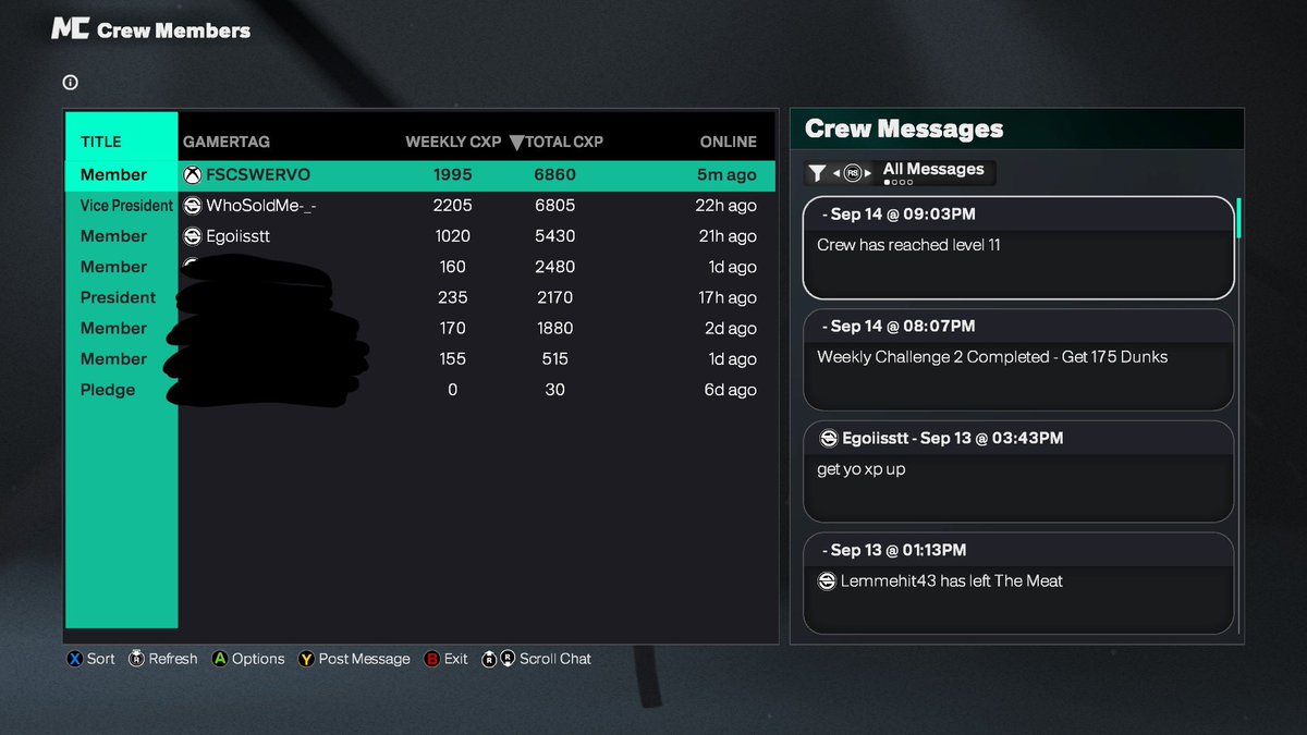 FSCSWERVO's tweet image. Anyone got room for 3 in their crew?? We joined our irls who don’t give us any help lmk #NBA2K26 #2KCommunity