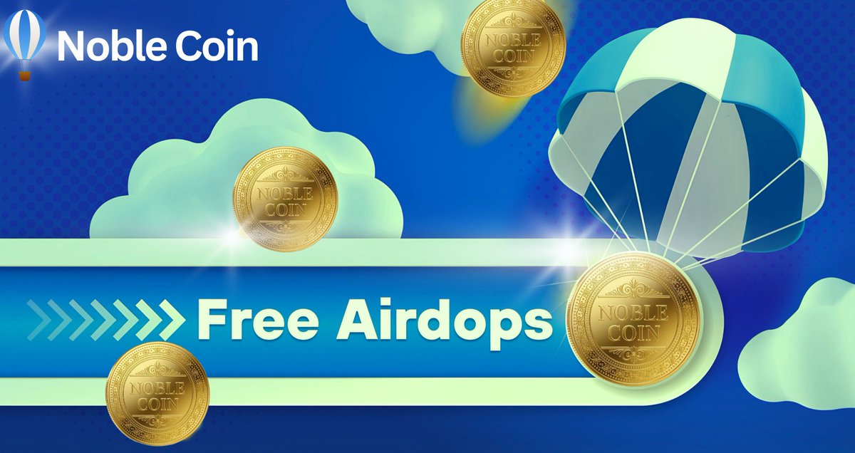 🚀🎉 Noble Coin Airdrop – First Phase!
🎁 Claim part of 30,000,000,000 Tokens

💥 Follow, Like &amp; Retweet, turn on Notifications

✅ Like &amp; Share
✅ Drop $SOL wallet address
⏳ First 1000 wallets get airdrop!

🔥 Join Noble Coin community!

💬 Telegram 👉 t.me/NobleOnSol