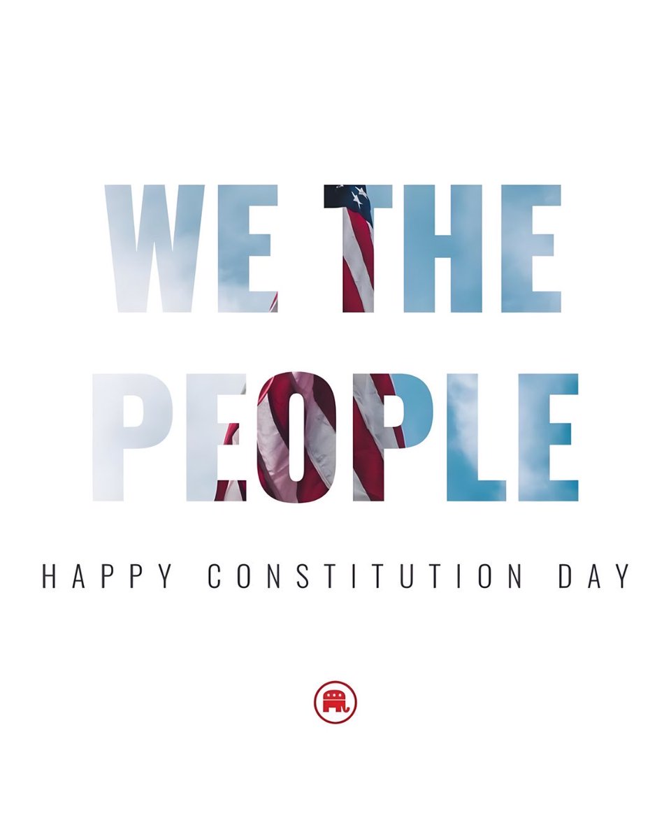 On this day in 1787, the U.S. Constitution was signed in Philadelphia, securing our God-given freedoms and ensuring that the government cannot infringe upon our rights. 🇺🇸