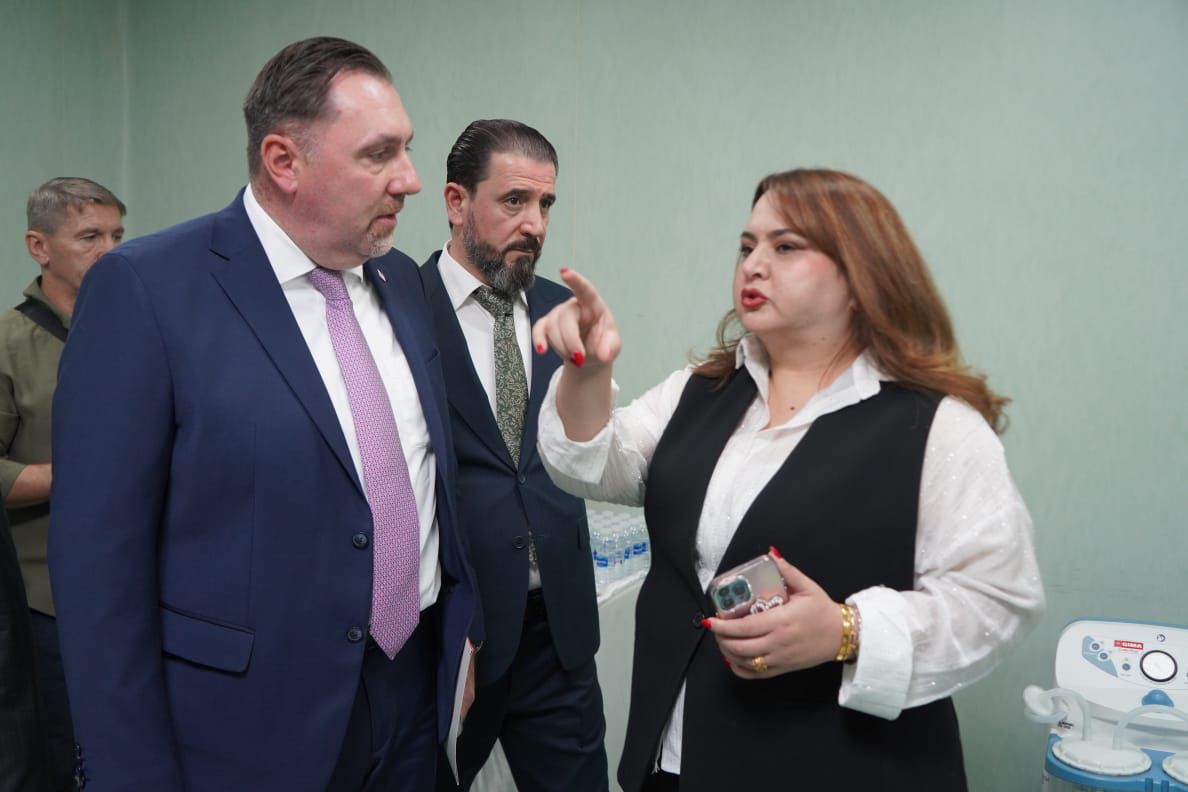CZinErbil's tweet photo. The road trip for the ๐จ๐ฟ #ReconstructionProgramme in the #MENA region continues! Today, @CZinErbil and #Comedeqsro handed over a new #OneDaySurgeryOffice to the hospital in #Akre. We hope this donation will help them reach everyone who needs care.๐จ๐ฟ๐
#Czechia #KRI @czechaid #TFD https://t.co/t58LrrBmqx