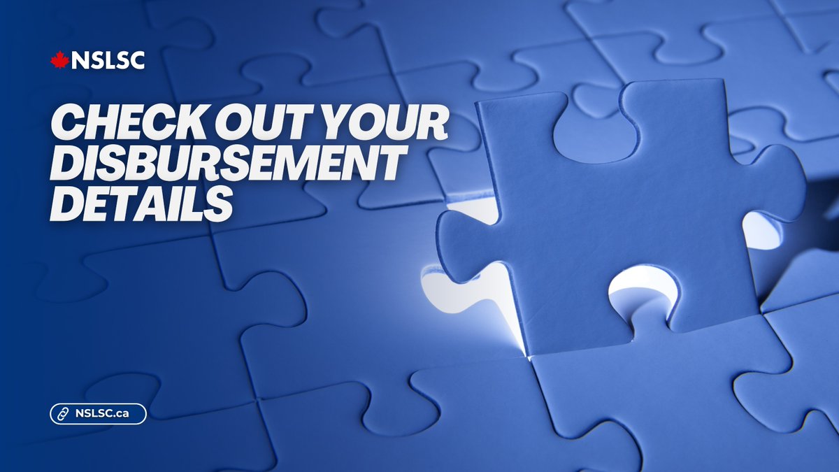 #DYK? Your funding can be split between you and your school, sent entirely to you, or go directly to your school! Check your disbursement breakdown now in your secure NSLSC.ca account.