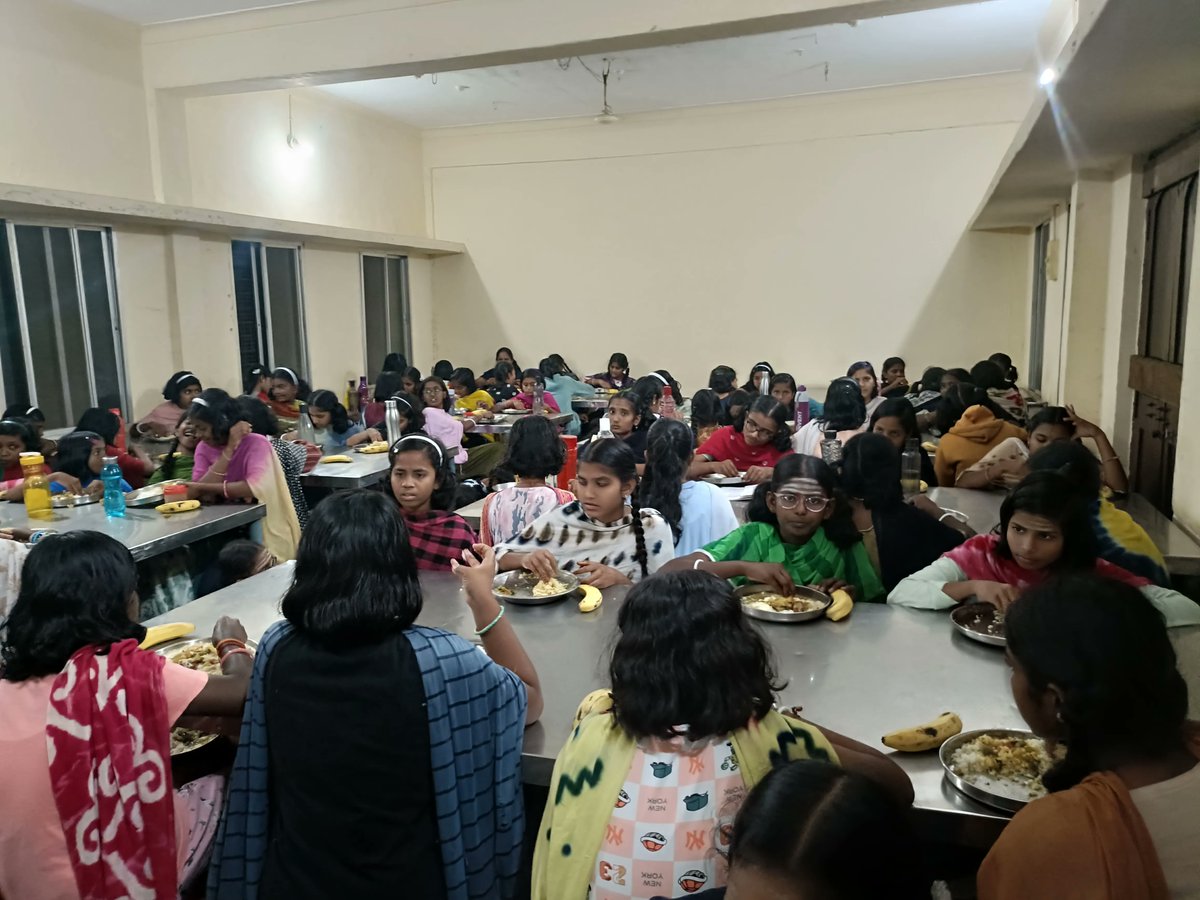 Dinner  #SocialAudit_SWDMeals #SocialWelfare_Karnataka