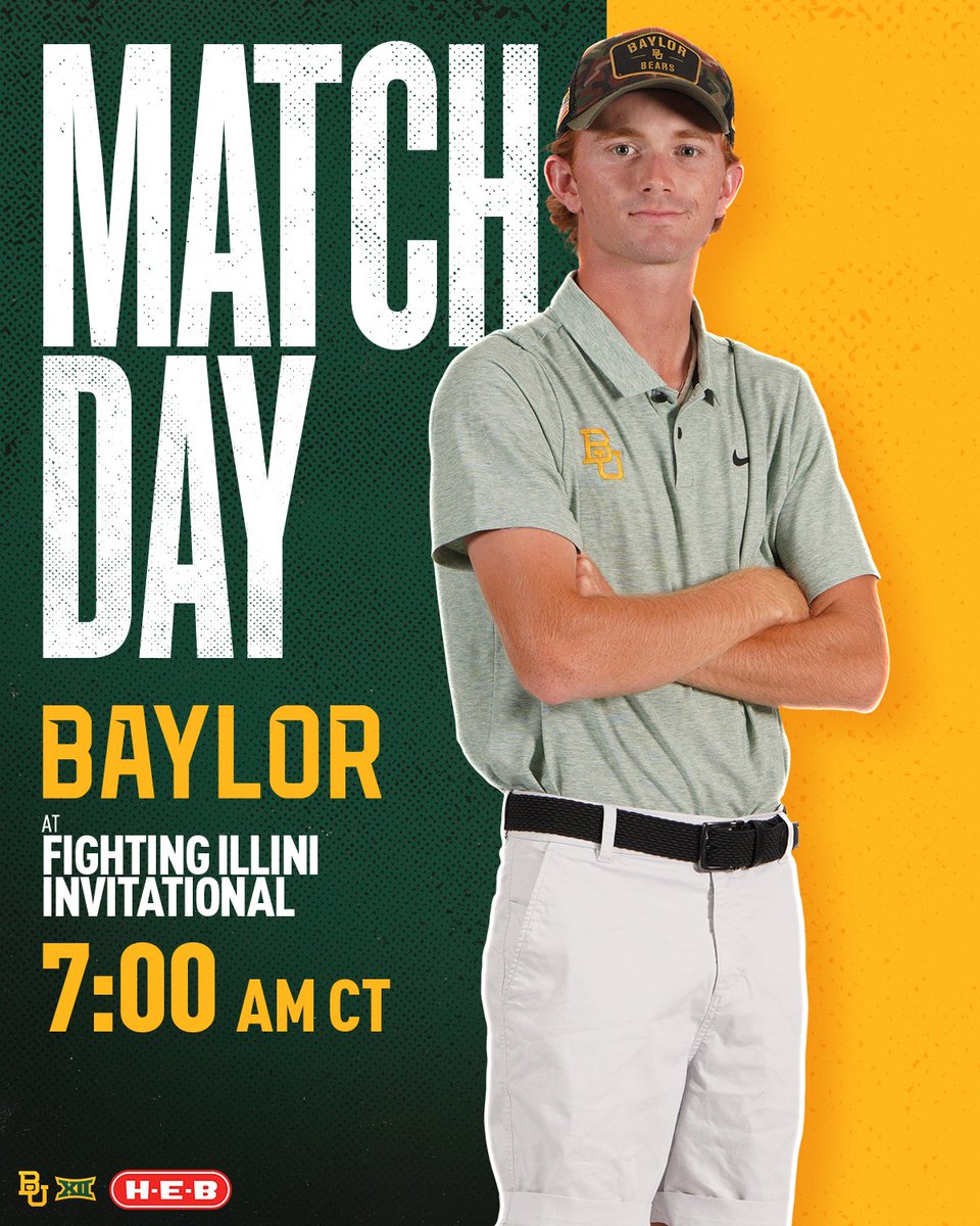 Let's start strong! 

🔗 baylorbea.rs/3K0mGjz

#SicEm 🐻