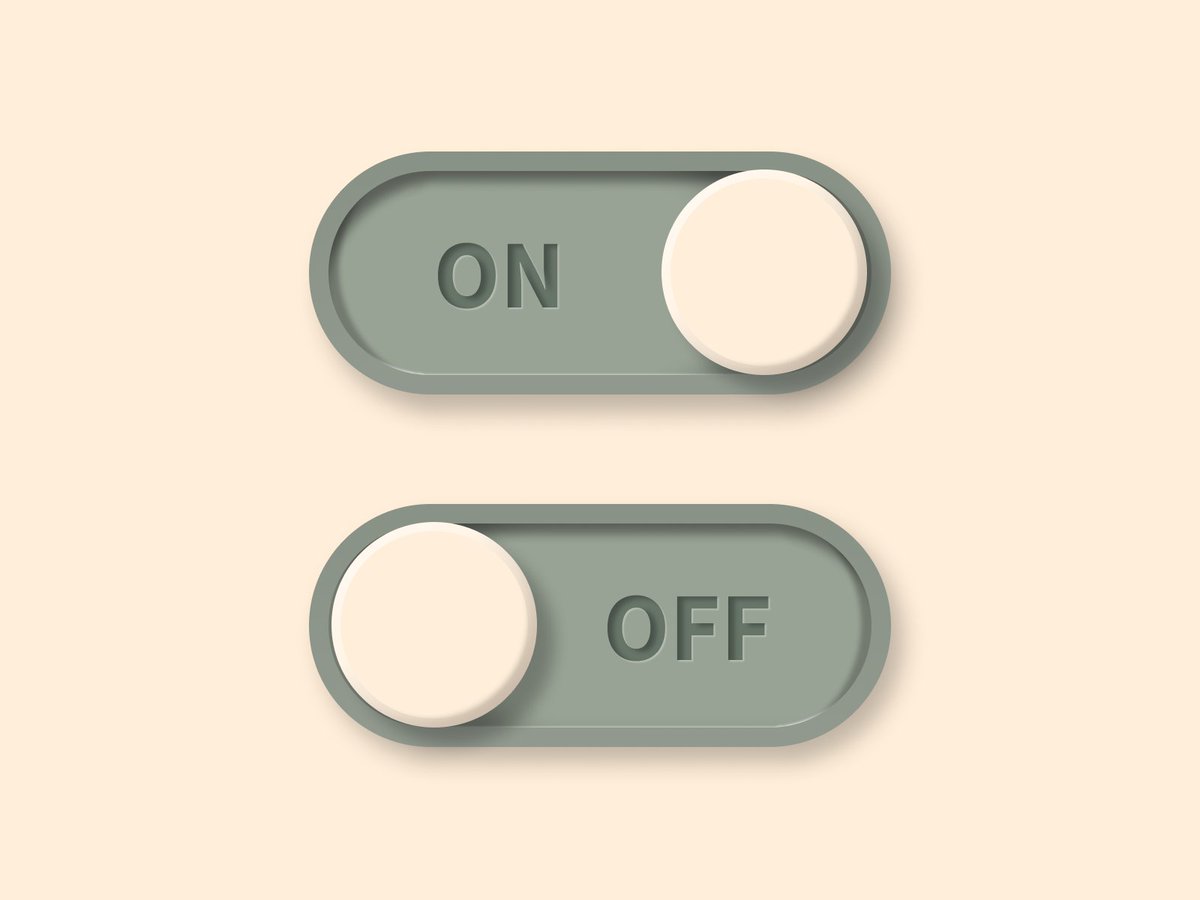 bhavana306's tweet image. On/Off Switch (Toggle Button) - Daily UI Challenge 15

#Dailyui15 #onoffswitch