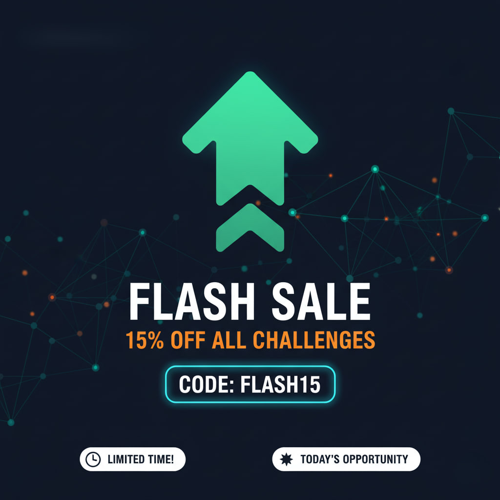 try2bfunded's tweet photo. FLASH SALE is LIVE! 🚀

Time to accelerate your trading journey. Get 15% OFF ALL Try2bfunded challenges with code: FLASH15

This exclusive offer won't last long. Seize your chance today!
Valid until the end of the current trading session
#Try2bfunded #FlashSale #FundedTrader https://t.co/fURJnVBZwS