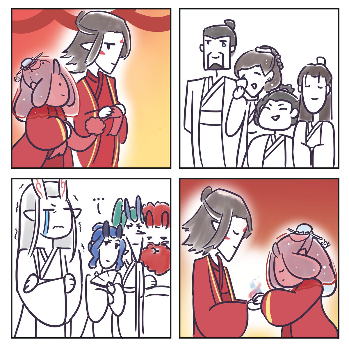 Kachi_gaem's tweet photo. The sun and moon's vow between heaven and earth
#Oubing #藕饼 #NeZha https://t.co/Tz6xynAcJW
