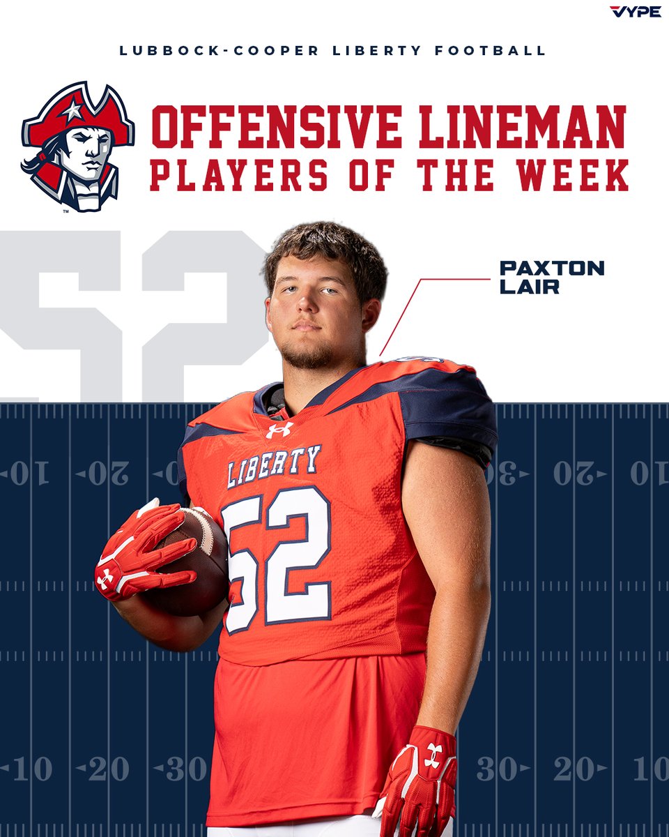 Patriot_Ath's tweet image. .@LibertyFB_LCP Congratulations, Paxton!
#LCPfamily #PatriotCulture #StandUpAndFight