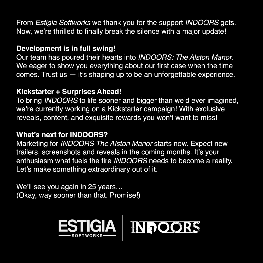 ~ INDOORS ~ Wishlist on Steam. tweet media