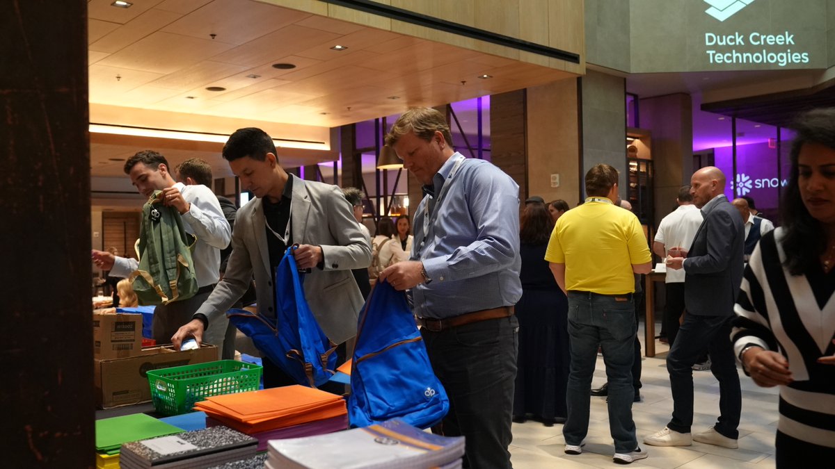 At our Go-to-Market Kickoff in Charlotte, our Ducks packed 144 backpacks with supplies for local students &amp; raised funds for Classroom Central. 🎒✏️

Through Duck Creek Gives Back, we’re proud to support brighter futures in the communities we serve. 💙

#DuckCreekGivesBack