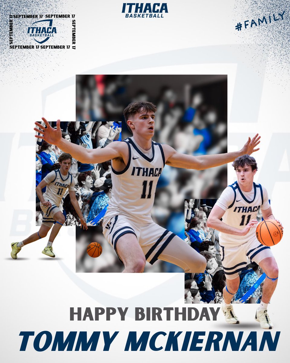IthacaMBB's tweet image. Happy Birthday Tommy! Have a great day! 

#GoBombers | #Family