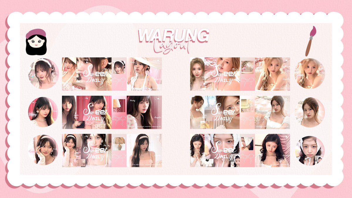 warunglayout's tweet image. { help rt thankyou 💖✨}

Hai aku ada layout ready stock ive terbaru 🎀 bisa langsung kalian take sekarang juga 💌

Price : 12.000
Free retext 

~ Dm for order... 💬

Wonyoung liz leeseo rei gaeul yujin

#zonauang #zonaba