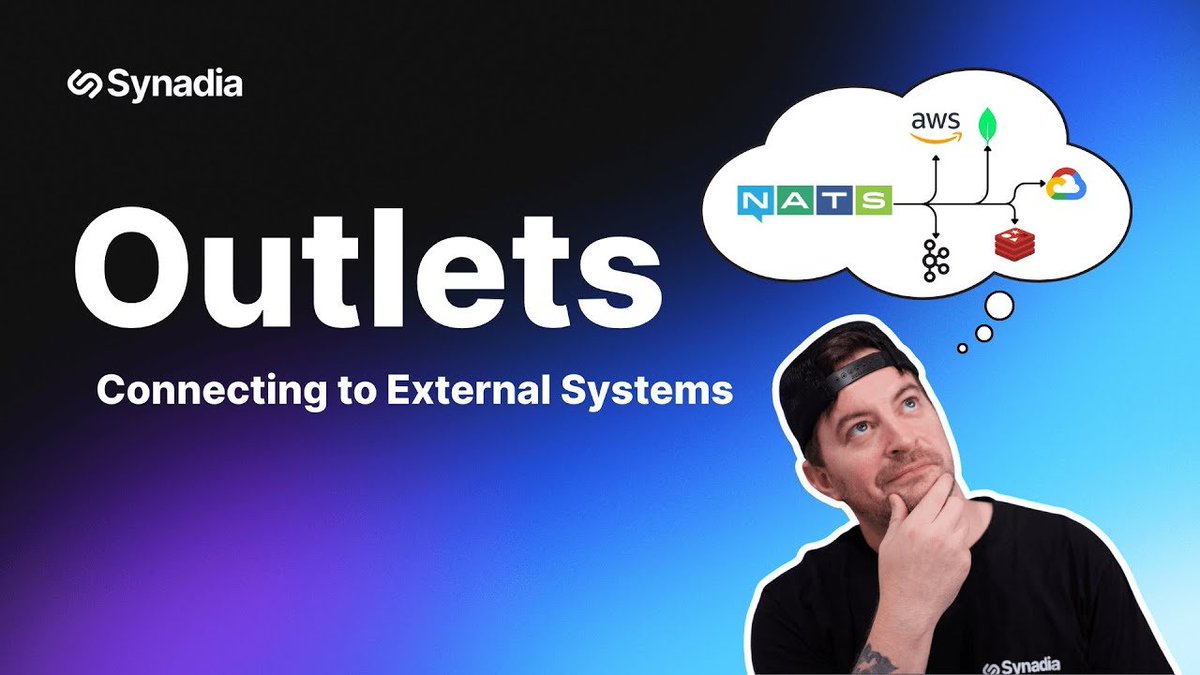 🚀 Transform your NATS data into powerful pipelines! In our latest video, see how Synadia Outlet Connectors let you:

📦 Send data to Amazon S3
🗄️ Send data to MongoDB
⚡ Trigger real-time actions with webhooks

Hands-on, simple to set up, and built for developers.