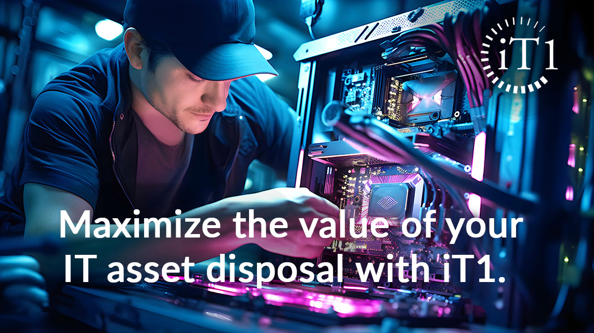 Maximize the value of your IT asset disposal with iT1. 
it1.com/solutions/life…
Our certified experts ensure that your assets are optimized, waste is minimized, and your sustainability goals are met.