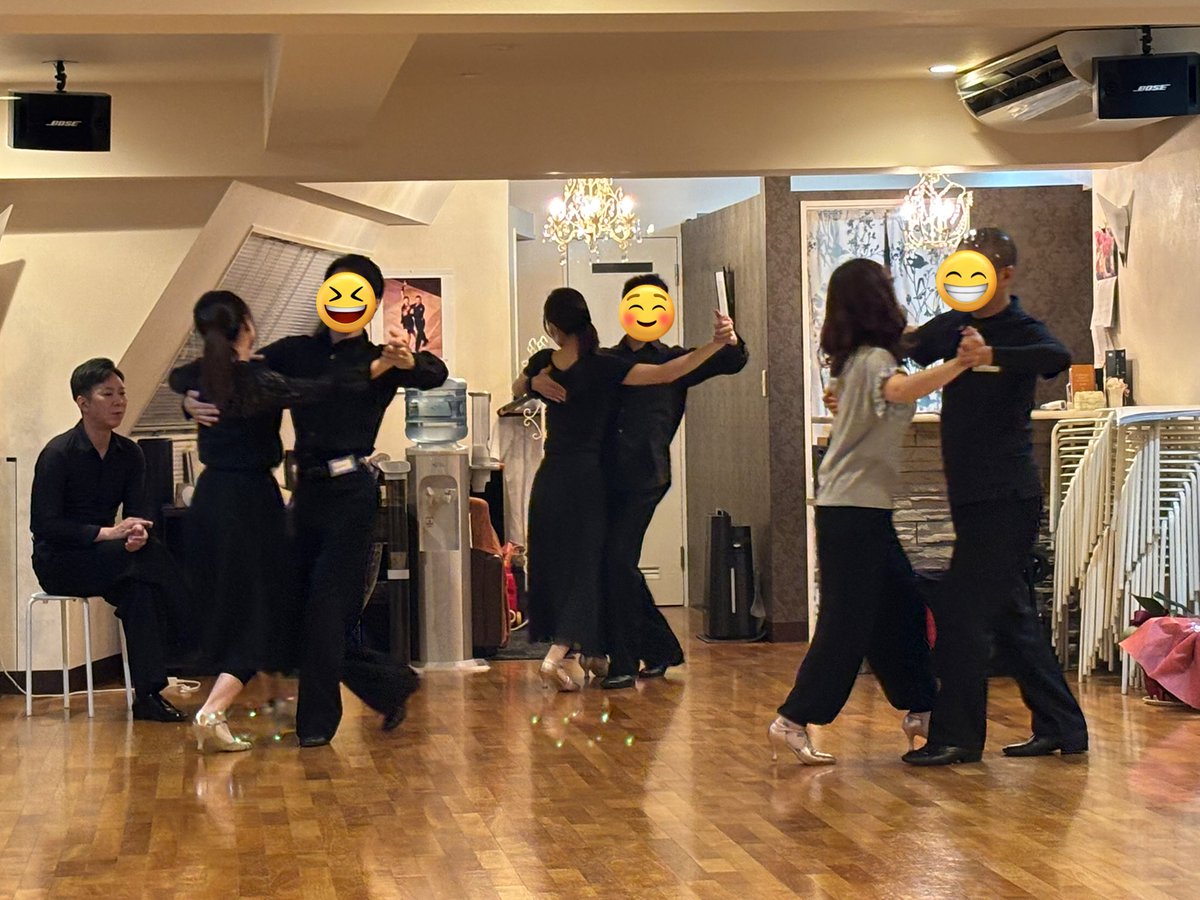 J_kokubunji's tweet photo. 【9月17日（水）例会🎶】

男性3名、女性4名が参加！！
終わりかけごろに、元メンバーの方が遊びに来てくれました✨

#社交ダンス #ダンスサークルJ国分寺 #大人の趣味 #健康 #スポーツ #ダンスサークルJ https://t.co/hzPGknow7B