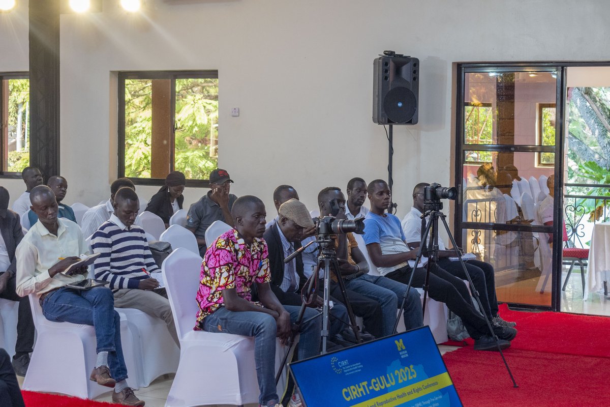 The  organizing team of  CIRTHT for  the International Conference happening in Uganda , Gulu had a press conference as part of the Pre-event of the conference. Gulu and Lira Universities are the host for the third edition <a href="/CIRHT/">CIRHT</a> <a href="/UMich/">University of Michigan</a> <a href="/umichsph/">University of Michigan School of Public Health</a>