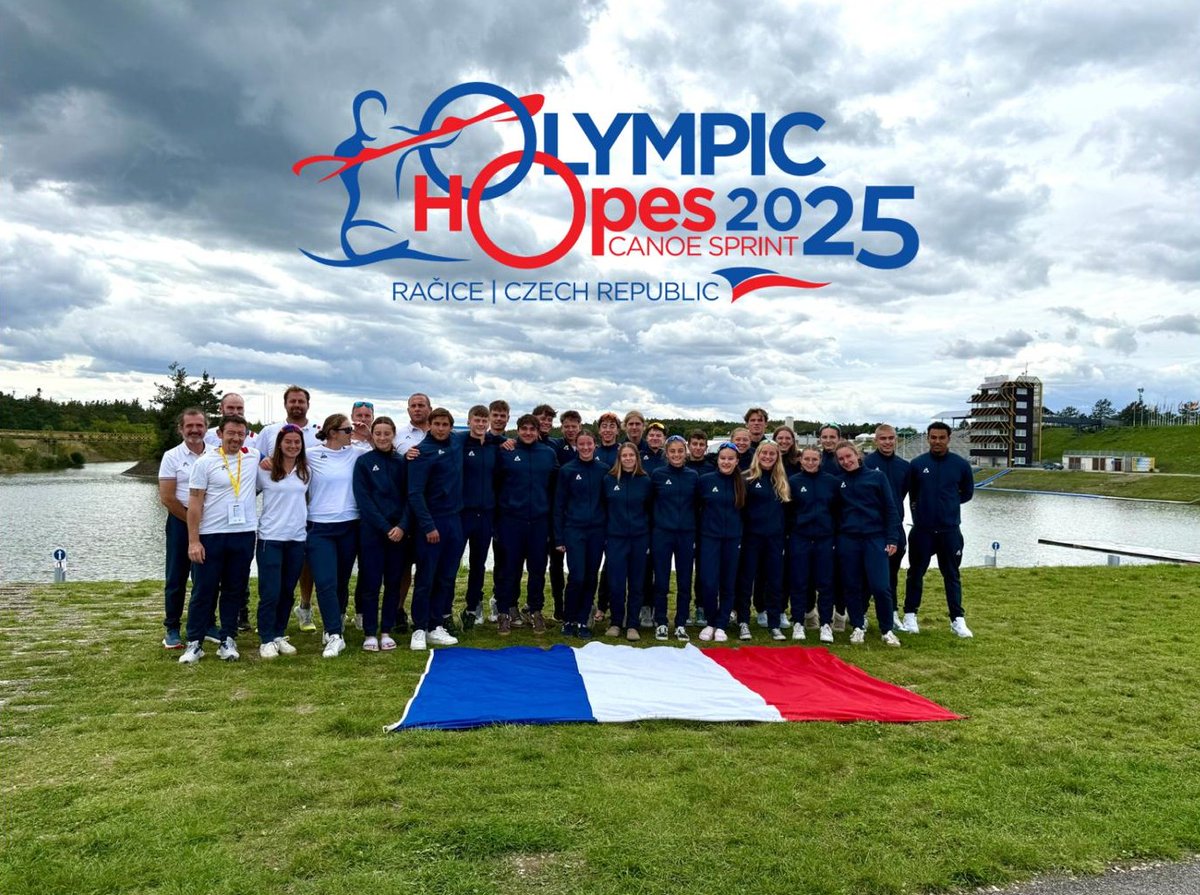 #OËKALATRIBU Les bleus 🇫🇷 sont prêts pour le début des Olympic Hopes demain à 📌 #Racice 🇨🇿

Retrouvez toutes les informations autour de la compétition ici  👉 ffck.org/2025/09/16/oly…