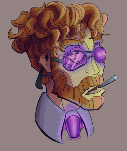 HatzCorps's tweet photo. [Purple] 

 "Im sure of it. I don't need to repeat myself."

#originalcharacter https://t.co/oABc0dzK6R