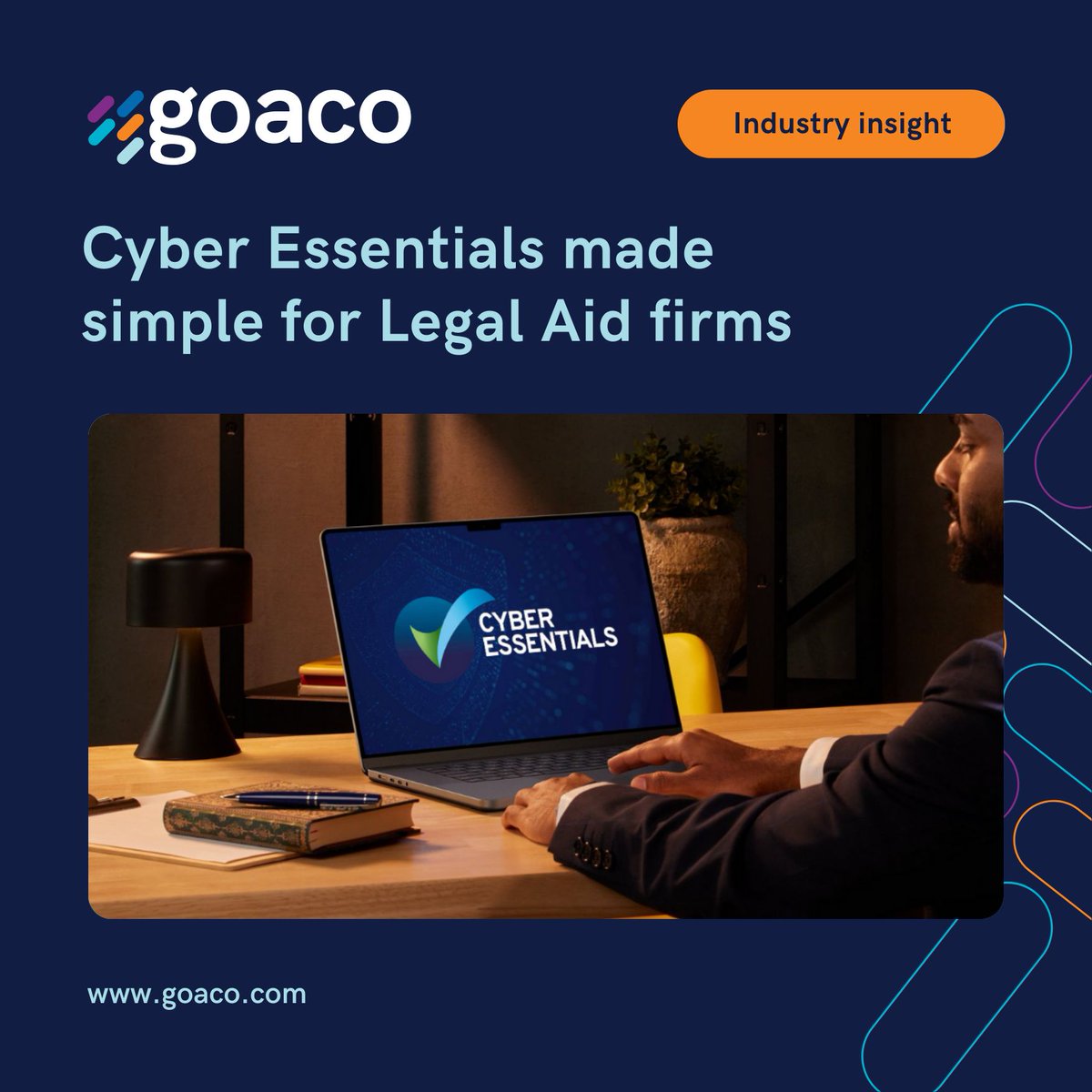 goacodigital's tweet image. Important update for Legal Aid firms 📣

From October 2025, Cyber Essentials certification is mandatory in England &amp;amp; Wales. Learn why it’s vital for protecting client data and how to prepare. 

📄 Read more: buff.ly/M3QHJlY

#CyberEssentials #LegalAid #CyberSecurity