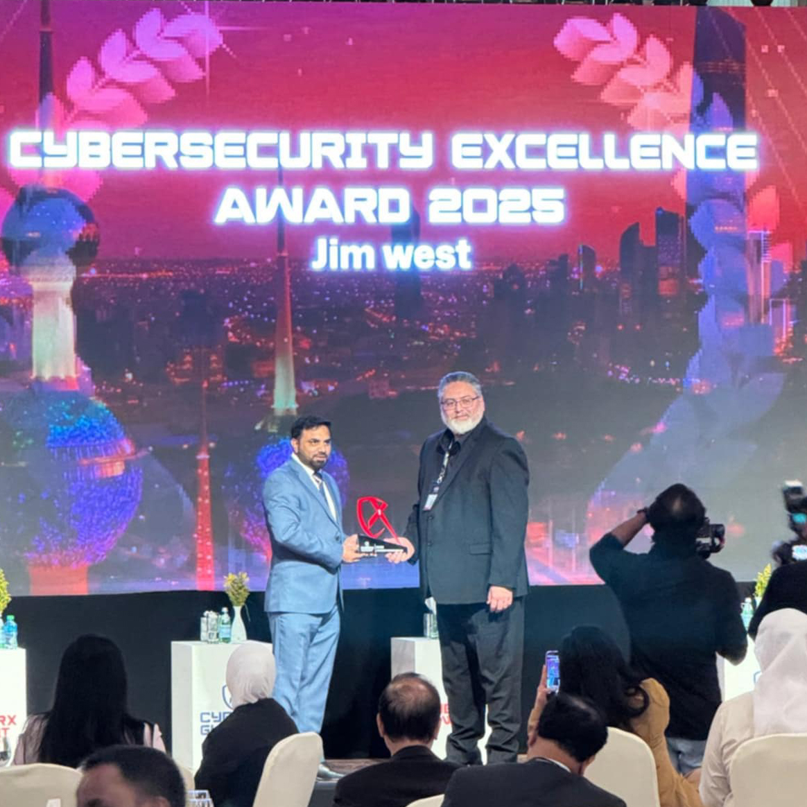 Congratulations to our Founder and CEO, Jim West, for being awarded the Cybersecurity Excellence Award today at CyberX GLOBAL!
#ThatsHowYouTopCyberPro #publicspeaker #TopCyberPro