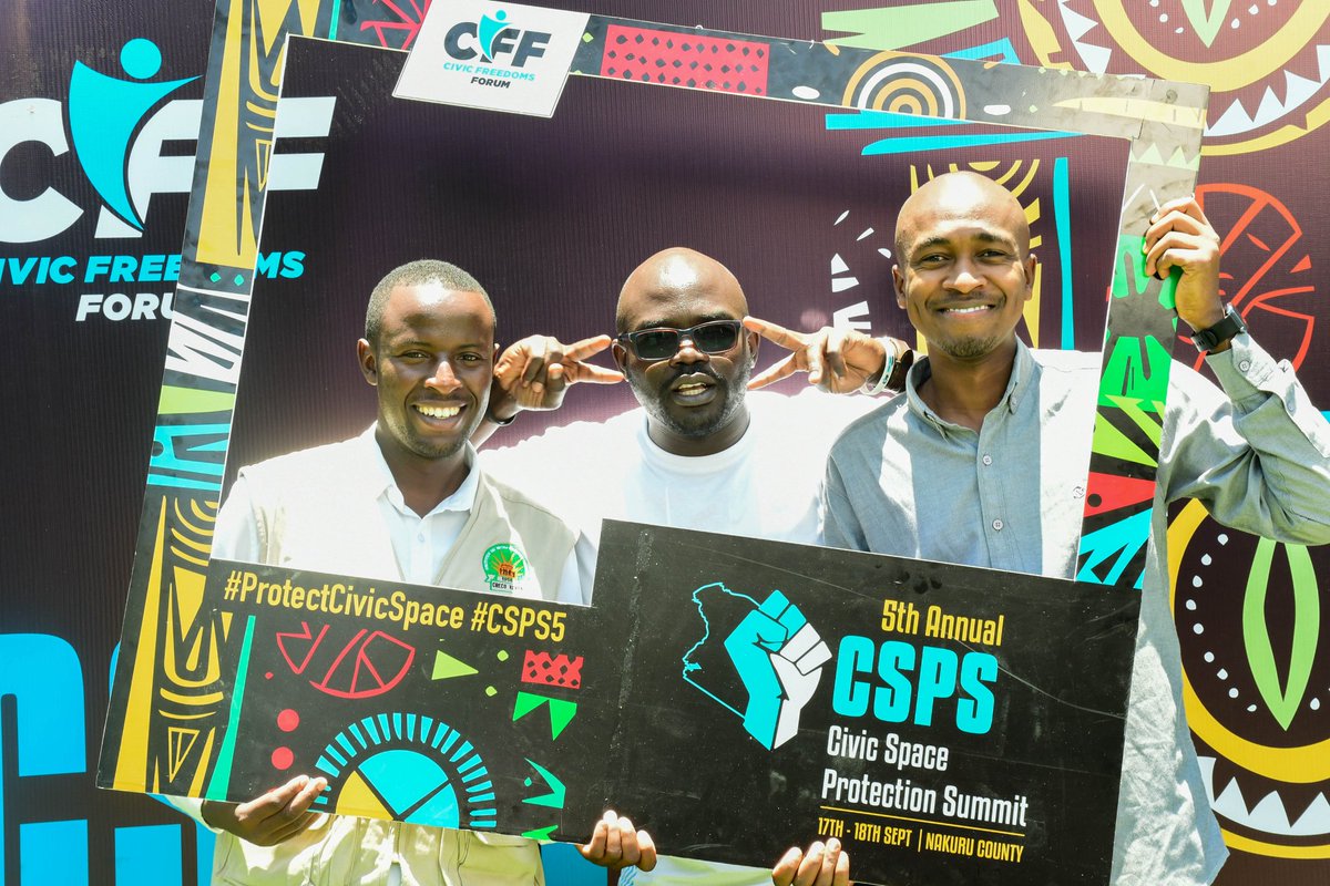 MuemAction Post (@muemactionpost) on Twitter photo <a href="/MuemActionPost/">MuemAction Post</a> ED <a href="/WaHarrisonB/">Boniface Wa Harrison</a> reconnected with <a href="/CRECOKenya/">CRECO Kenya</a> Communications Director <a href="/Duncan_Maigua/">Duncan Maigua</a> and <a href="/cff_kenya/">Civic Freedoms Forum - CFF</a> ED <a href="/johnowegi/">john owegi</a> at #CSP5. We're grateful for their support and continue to collaborate with these outstanding organizations under our Civic Engagement pillar. <a href="/MuemActionPost/">MuemAction Post</a> ED <a href="/WaHarrisonB/">Boniface Wa Harrison</a> reconnected with <a href="/CRECOKenya/">CRECO Kenya</a> Communications Director <a href="/Duncan_Maigua/">Duncan Maigua</a> and <a href="/cff_kenya/">Civic Freedoms Forum - CFF</a> ED <a href="/johnowegi/">john owegi</a> at #CSP5. We're grateful for their support and continue to collaborate with these outstanding organizations under our Civic Engagement pillar.