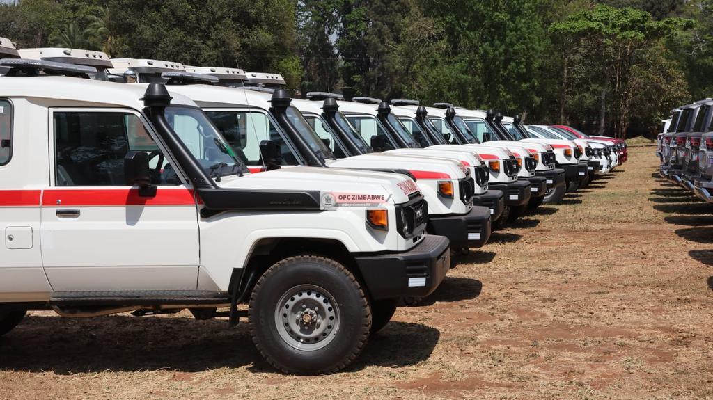 Vaera Ngwena1 (@vngwena1) on Twitter photo The most generous person in this country has donated 10 brand new Ambulances for our 10 Provinces. #Zimbabwe <a href="/ZimFirstLady/">First Lady of Zimbabwe 🇿🇼</a> <a href="/wicknellchivayo/">sir_wicknell.</a> <a href="/ZANUPF_Official/">ZANU PF</a> The most generous person in this country has donated 10 brand new Ambulances for our 10 Provinces. #Zimbabwe <a href="/ZimFirstLady/">First Lady of Zimbabwe 🇿🇼</a> <a href="/wicknellchivayo/">sir_wicknell.</a> <a href="/ZANUPF_Official/">ZANU PF</a>
