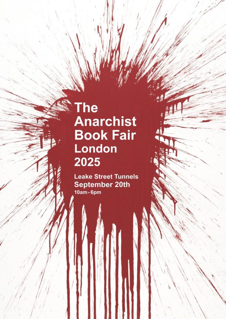 The bookfair is almost here! With an unbelievable selection of stalls, workshops and performers including Lorenzo Kom'boa Ervin, <a href="/PeterGelderloos/">PeterGelderloos</a>, <a href="/_saintdrew/">andrewism🌻</a>, <a href="/kaetempest/">kae tempest</a>, The Mob, <a href="/ronisizebristol/">Roni Size</a> and Killdren. Kids space, afterparty (after-afterparty!), food. Spread the word!