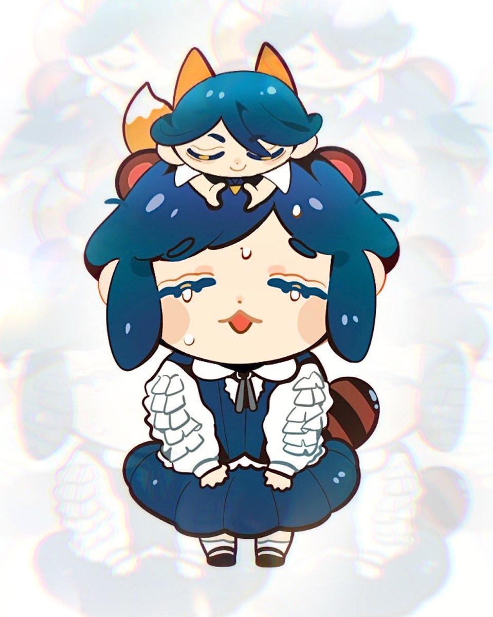 「ミ〜」|けもののイラスト
