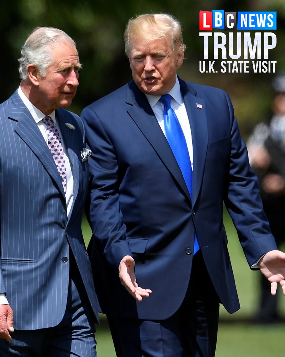Live from 4 with <a href="/johnstratford/">John Stratford</a> 

As it happens:
Continuing coverage of Donald Trump's second state visit to the UK
<a href="/charlotterlynch/">Charlotte Lynch</a> in Windsor
<a href="/benjihyer/">Benji Hyer</a> as protests take place in London

Listen:
l-bc.co/LBCNews
