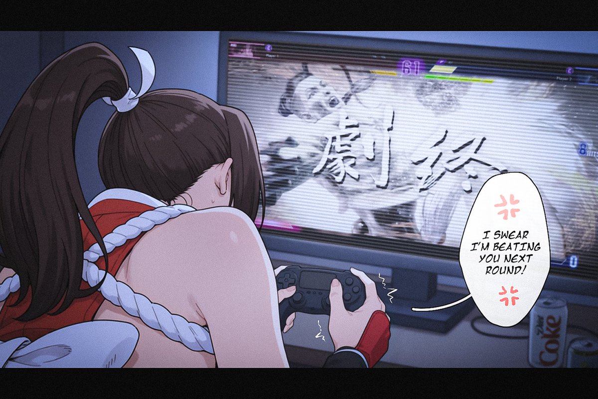 She’s such a noob! #MaiShiranui