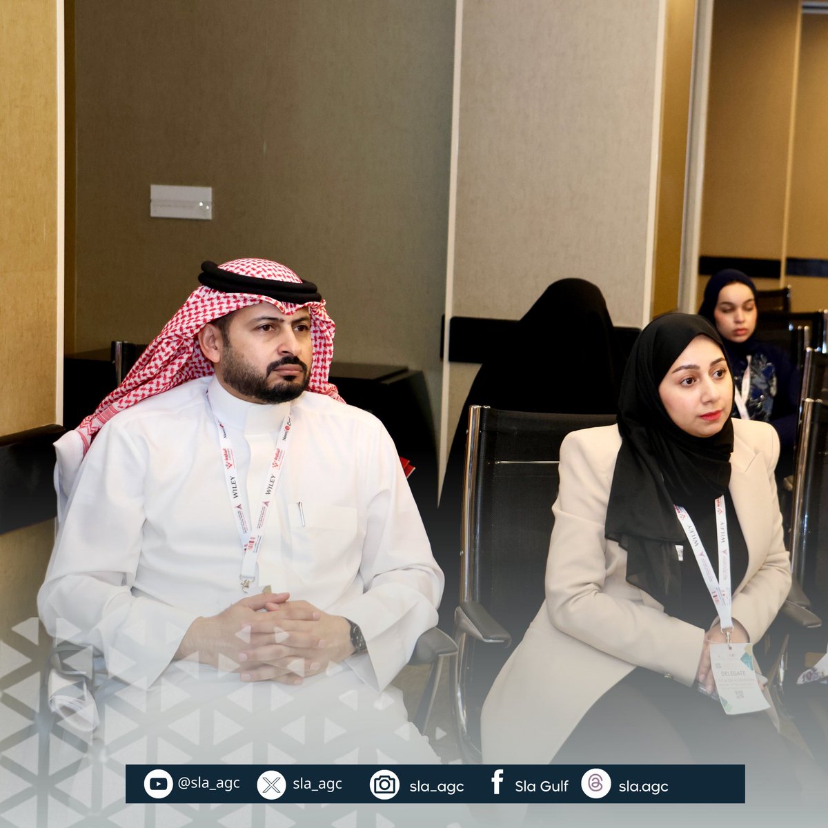 جانب من الجلسة الرابعة عشر لـ #المؤتمر_والمعرض_السنوي_الثامن_والعشرون لـ #جمعية_المكتبات_المتخصصة #فرع_الخليج_العربي