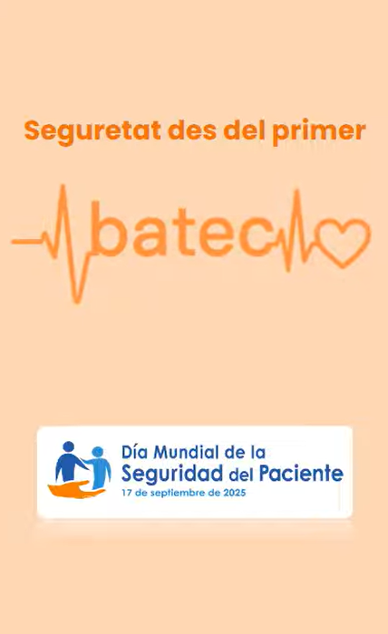 SCQA_'s tweet photo. 🎥 Ja podeu veure el vídeo del @parcsanitarisjd , un dels participants en el concurs de la SCQA a la millor comunicació divulgativa del Dia Mundial de la Seguretat del Pacient 2025!
➕https://t.co/V8skjv7KhJ
#SCQA #SeguretatDelPacient https://t.co/ABon90eQvf