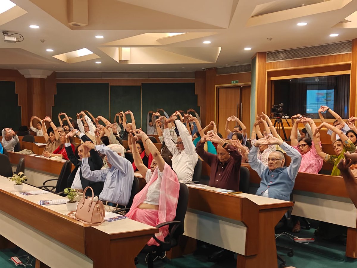 Wow did you know
Yoga can control
*Cortisol
*Melatonin 
*Mitochondrial dysfunction (Mitochondria provides energy to Neuron)
*Inflammation 
*Accumulation and improve cleansing of plaque
In addition Yoga promotes 
* Neurogenesis
* Neuro plasticity
* Neuro muscular coordination
Etc