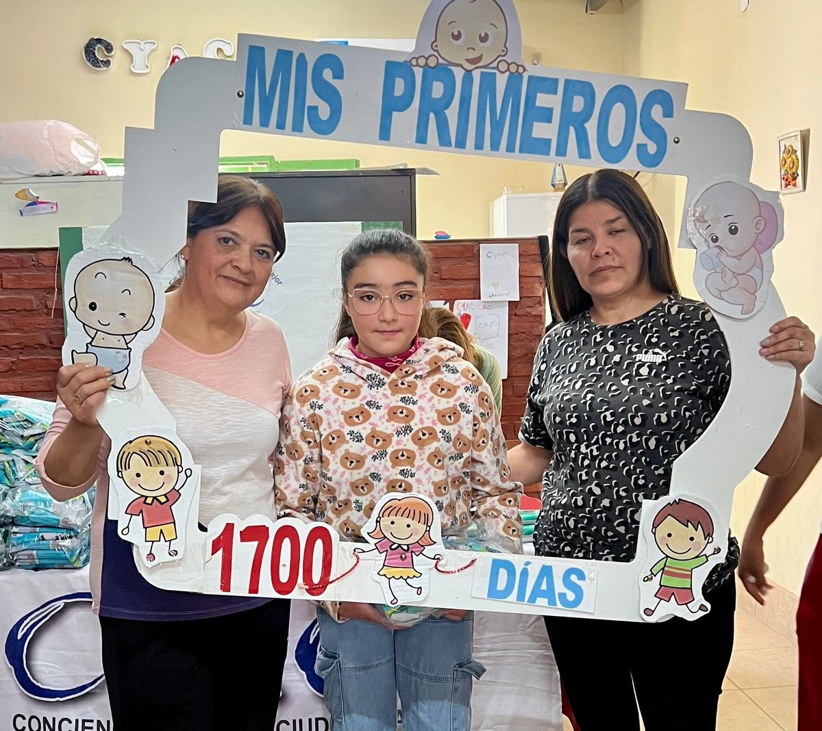 Programa1700D's tweet image. 🔔Conciencia y Acción Ciudadana en “La Casita del Cyac” del Barrio La Católica, llevó a cabo la entrega de los productos nutricionales del Programa “Mis Primeros 1700 Días”, correspondiente al mes de Septiembre.