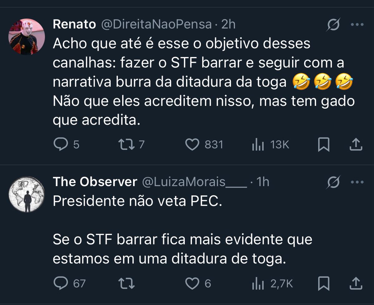 <a href="/detremura/">detremura </a> Um resumo nesses dois comentários kkk