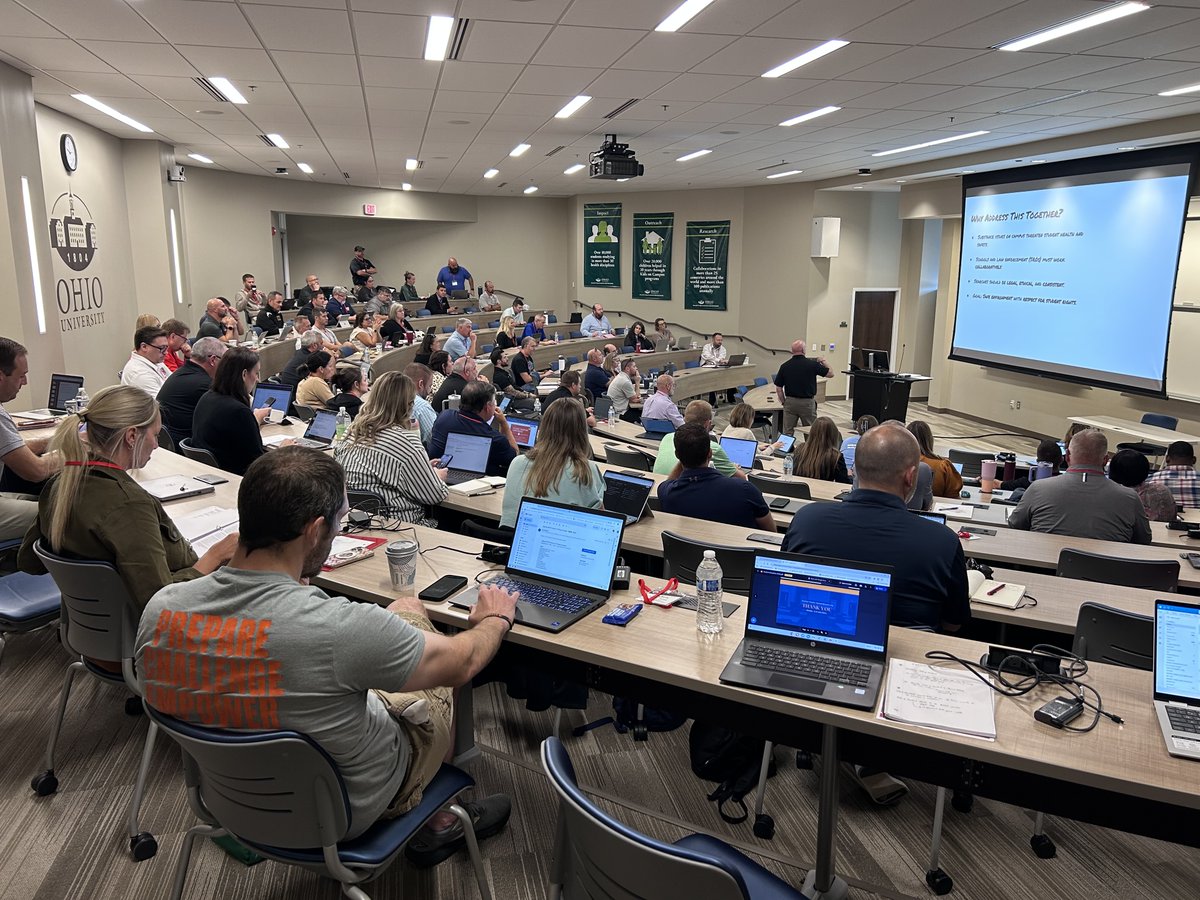 OhioPrincipals's tweet photo. The OASSA Student Discipline Conference kicked off this morning at the Ohio University Campus in Dublin.  Thanks to all the administrators in attendance today. https://t.co/DGEblTTVzM