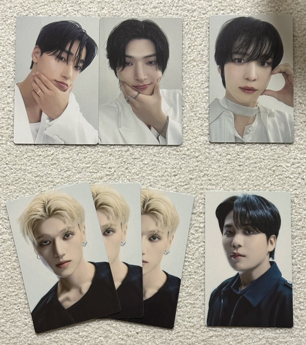 ATEEZ Ashes to Light トレカ

【譲】ATINY盤サン ミンギ 初回盤ユノ 通常盤ウヨン ジョンホ
【求】同種ホンジュン

名古屋 神戸の公演前に直接交換できる方優先

お気軽にお声かけください🕊