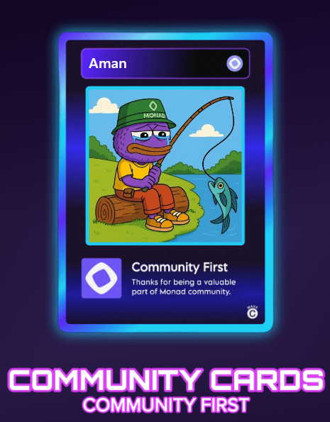 amaan_web3's tweet photo. i claimed my community cards by @berzan
thank you @berzan you are doing great for community.
claim yours at
https://t.co/qlmMT8hjzP
#monadcards #communitycards https://t.co/jaArnH8MRR