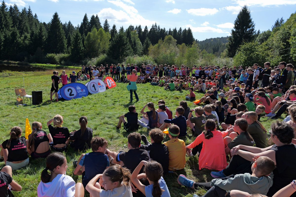 Académie de Nancy-Metz (@acnancymetz) on Twitter photo #JNSS2025 I 👟🌲 475 élèves issus de 25 établissements de <a href="/Dsden88/">DSDEN des Vosges</a> ont participé au Trail #UNSS du Tholy à l'occasion de la Journée nationale du sport scolaire. 👏 Bravo à tous les participants et merci aux organisateurs pour cet événement qui allie sport et nature. #JNSS2025 I 👟🌲 475 élèves issus de 25 établissements de <a href="/Dsden88/">DSDEN des Vosges</a> ont participé au Trail #UNSS du Tholy à l'occasion de la Journée nationale du sport scolaire. 👏 Bravo à tous les participants et merci aux organisateurs pour cet événement qui allie sport et nature.